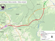Documentația pentru primul lot al secțiunii montane Sărățeni-Pipirig de pe traseul Autostrăzii ,,Unirii”-A8, transmisă la ANAP