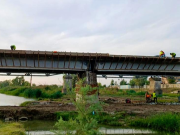 DRDP București – lucrări la podul de pe DN1A, din Blejoi, jud. Prahova.