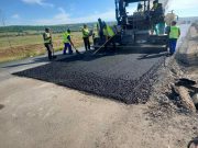 Lucrări pe drumul M3 Chișinău – Comrat – Giurgiulești – frontieră cu România