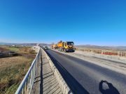 Județul Sibiu: DN 1, reparații în zona Avrig