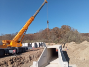 Pregătiri pentru construirea celor două tuneluri ale autostrăzii A1 Lugoj – Deva, sectorul Margina – Holdea