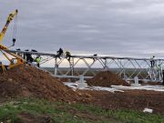 Județul Timiș: activitate intensă pe șantierul noului drum de legătură dintre Timișoara și autostrada #A1