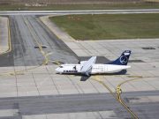 Șosea spectaculoasă pe sub pista Aeroportului din Timișoara