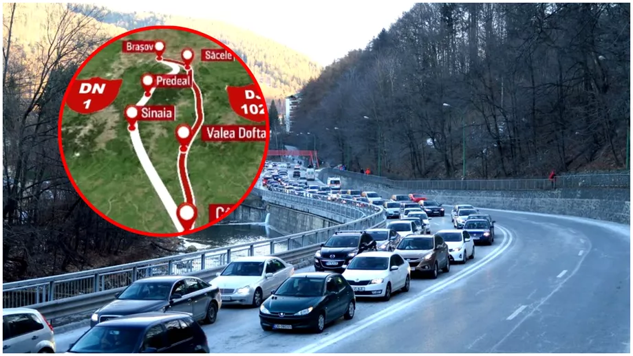 Se pregateste drumul care ar trebui sa rezolve problema traficului de pe Valea Prahovei Cand ar urma sa fie gata soseaua