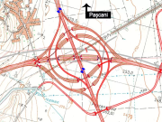 Autostrada „Unirii”: pe primul șantier de pe autostrada A8 au început decopertări, iar nodul turbion A7-A8 – Pașcani, începe să prindă contur.