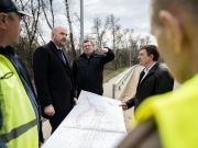 Viceprim-ministrul Vladimir Bolea și conducerea ASD au vizitat șantierul de reabilitare a drumului M1Frontiera cu România – Leușeni – Chișinău – Dubăsari – frontiera cu Ucraina.