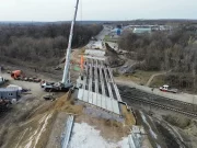 Pasajul de pe drumul național R6 Chișinău – Orhei – Bălți, aproape de stadiul final