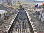 Lucrările la podul din Abaclia avansează conform graficului