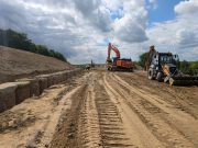 Imagini de pe șantierul Autostrăzii Transilvania (A3), Suplacu de Barcău – Chiribiș