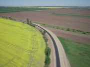 Reparații asfaltice pe drumul regional G99 M1 – Leușeni – Leova, satul Sîrna