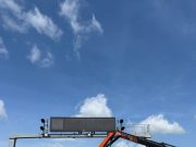 DRDP Constanța: au început lucrările de înlocuire a panourilor cu mesaje variabile (VMS) pe Autostrada A2