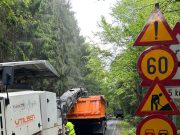 Județul Harghita: reparații pe DN12A, în zona localității Frumoasa și pe DN13B zona Bucin.