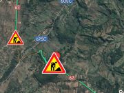 Județul Gorj: încep lucrările de consolidare pe DN 67, zona Polovragi.