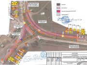 Se construiește un sens giratoriu pe drumul național R6 Chișinău – Orhei – Bălți. Atenție la restricții!