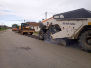 DRDP Timișoara: reciclarea in situ continuă pe DN 57 Lățunaș – limită județele Timiș/Caraș Severin