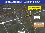Județul Bihor: șase firme şi asocieri de firme au depus oferte pentru construirea unui nou pasaj rutier suprateran pe Centura Oradea
