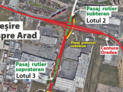 Județul Bihor: a fost finalizată procedura de licitație pentru desemnarea constructorilor care se vor ocupa de execuția a patru pasaje rutiere noi.