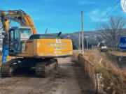 Lucrările de reconstrucție a podului rutier situat în localitatea Buțeni, pe drumul regional R3 Buțeni – Molești – G104