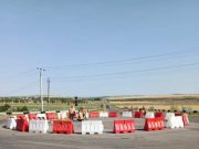 Amenajarea unui sens giratoriu provizoriu la intersecția dintre drumul public național R30 Anenii Noi – Căușeni – Ștefan Vodă – frontiera cu Ucraina