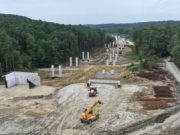 Pe sectorul lipsă al autostrăzii #A1 Margina – Holdea s-au înregistrat progrese în execuția structurilor.