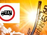 Cod Roșu de caniculă: Traficul greu restricționat în 15 județe!