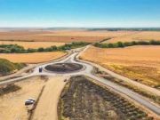 Județul Timiș: al treilea nod rutier de pe drumul de legătură de la DN 69 spre #A1 se configurează între nodurile Giarmata și Orțișoara.