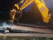 S-au ridicat dalele de beton ca urmare a temperaturilor extreme din această perioadă!