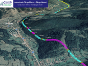 Compania Națională de Investiții Rutiere a atribuit firmei TPF Inginerie S.R.L. contractul pentru supervizarea lucrărilor de proiectare și execuție pentru lotul 2A, Ditrău-Grințieș al Autostrăzii Unirii –A8.