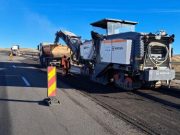 Cedare a terasamentului în zona km 66, al Autostrăzii A10 Sebeș-Turda, județul Cluj!