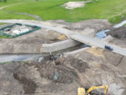 Județul Galați: au fost finalizate lucrările de modernizare a podului peste râul Bujoru, situat pe Drumul Județean 242H, în comuna Jorăști.