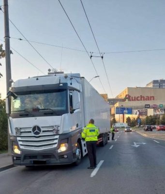 Restricții pentru circulația vehiculelor de mare tonaj în Timișoara.