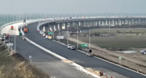 Construcția lotului 1 al autostrăzii Focșani – Bacău (A7) aproape de finalizare!
