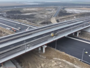 Astăzi a fost dat în trafic pasajul rutier de pe DN2 peste autostrada A7, la Spătaru!