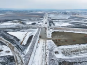 Lucrări intense la Turbionul de pe Autostrada A7, Pașcani