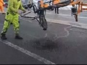 O tehnologie nouă pentru CNAIR, testată de DRDP Cluj, pentru eliminarea degradărilor părții carosabile!