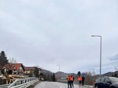 A fost recepția la terminarea lucrărilor de modernizare pe DN73F, în comuna Moieciu