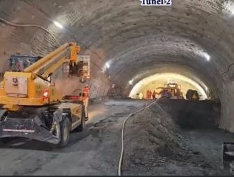 CNAIR: progres susținut la Tunelul Margina – Holdea, pe Autostrada A1!