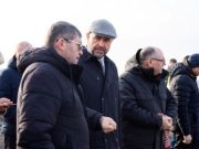 Inspecție ministerială pe șantierul de reconstrucție a podului peste râul Răut și lucrările la pasajul peste calea ferată de pe drumul R6 Chișinău – Orhei – Bălți