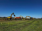 DRDP Timișoara: pe șantierul centurii Timișoara Vest se fac lucrări pregătitoare începerii propriu-zise a execuției acestui proiect