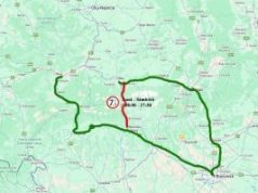 Restricție pentru traficul autovehiculelor cu masa totală maximă autorizată mai mare de 7.5 tone pe DN 7, Rm. Vâlcea – Sibiu