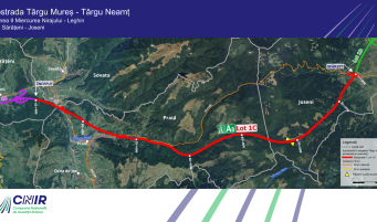 Încă 64 de kilometri ai Autostrăzii A8 Târgu Mureș – Târgu Neamț intră de astăzi în etapa de proiectare!
