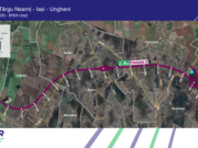 Compania Națională de Investiții Rutiere a lansat licitația pentru supervizarea lucrărilor pe tronsonul 3 al Autostrăzii A8 Târgu Neamț – Iași – Ungheni.
