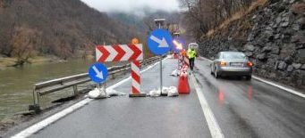 Au început lucrările pe DN7 – Valea Oltului