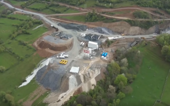 Prima galerie a tunelului Robești aproape de străpungere!