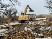 Județul Brașov: ritm bun pe șantierul de modernizare a DJ 104D, pe tronsonul Şoarş – Bărcut – limită de judeţ Sibiu.