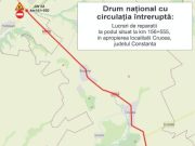 Județul Constanța: a fost prelungit termenul de finalizare a lucrărilor de reparații la podul situat pe DN2A, în apropierea localității Crucea!