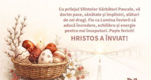 VIACONS RUTIER Huși vă urează Sărbători Pascale binecuvântate!