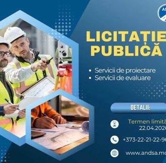 Licitație: Administrația Națională a Drumurilor a inițiat licitații pentru contractarea unor servicii de expertizare, proiectare și execuție lucrări
