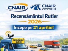 A început recensământul rutier național, 2026