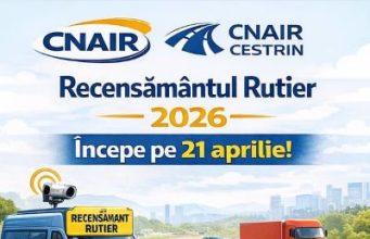 De mâine, începe recensământul rutier național, 2026